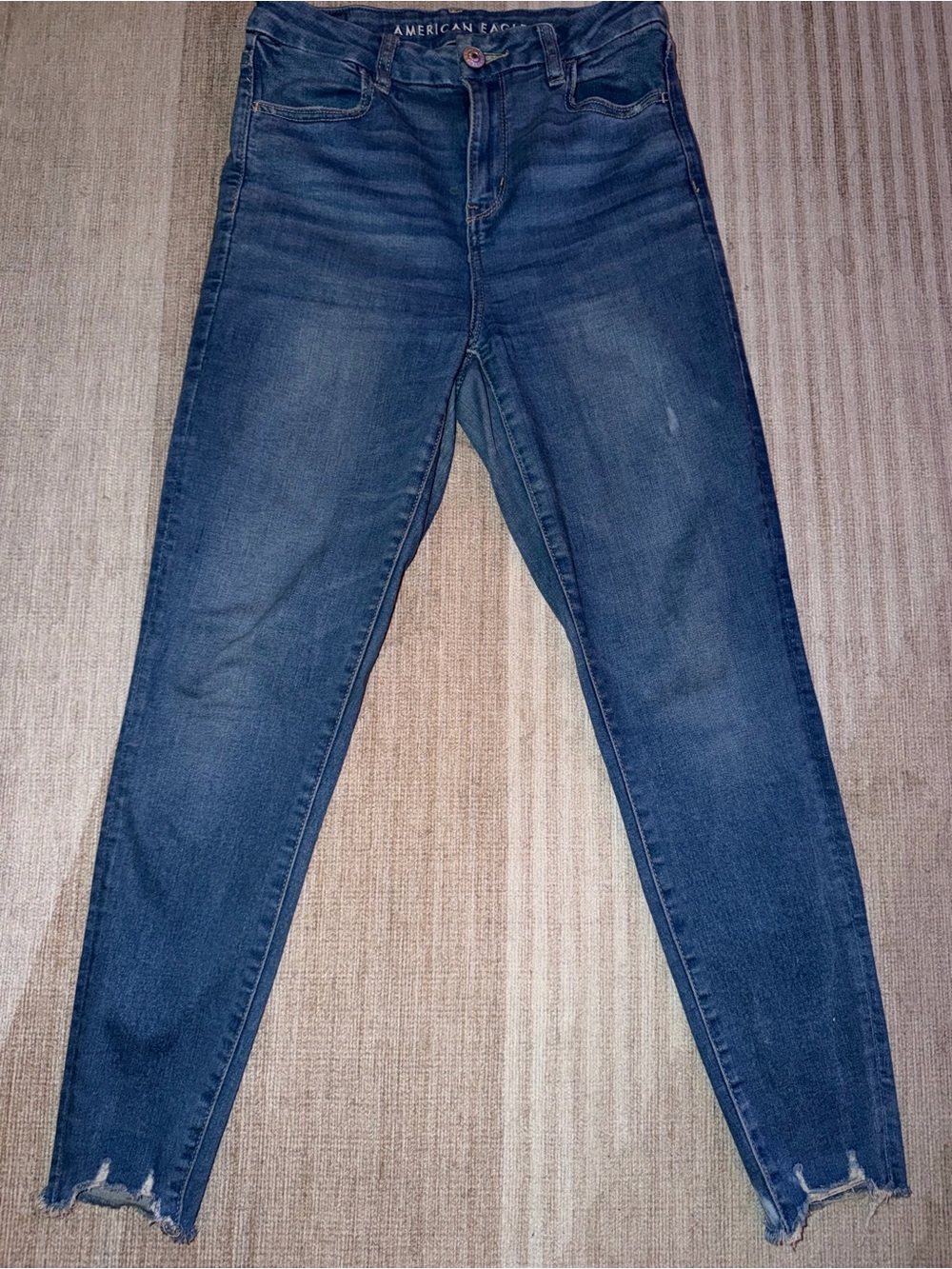 American Eagle Outfitters Women's Dark Indigo Skinny Jeans